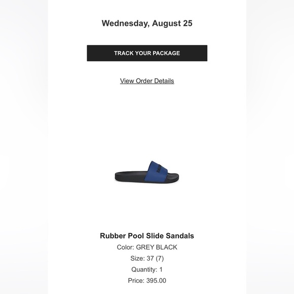 Grey Balenciaga slides - Picture 3 of 3